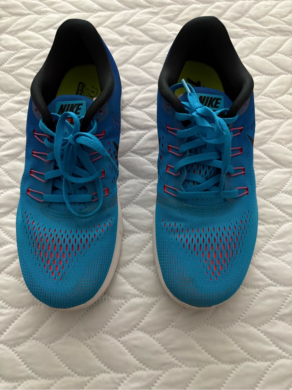 Blue Nike Free Run Sneakers